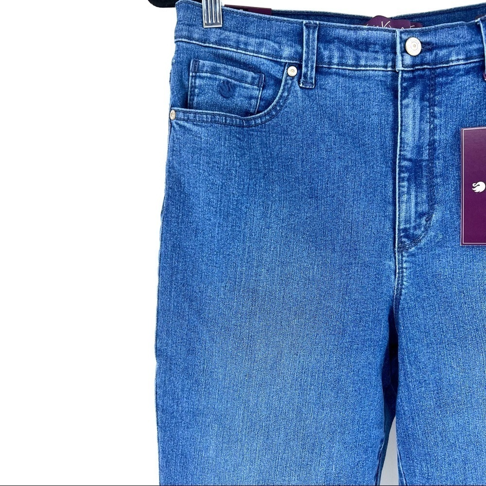 Gloria Vanderbilt Women's Amanda Tapered Leg Classic Rise Jeans -10 Long - Picture 3 of 5